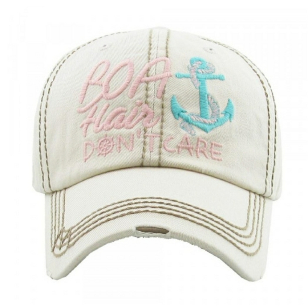 Boat Hair Don't Care Hat